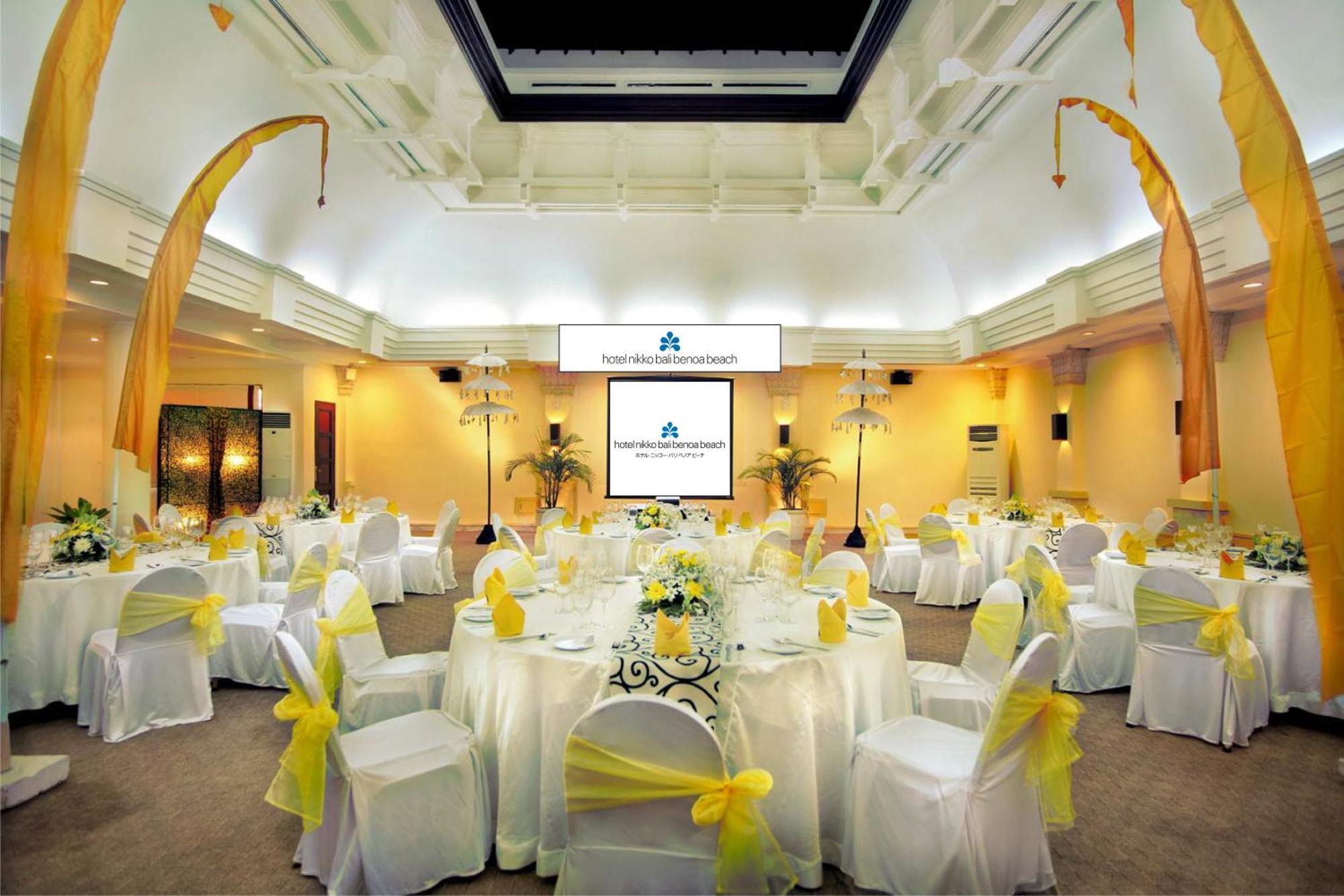 Hotel Nikko Bali Benoa Beach Nusa Dua  Eksteriør bilde The ballroom